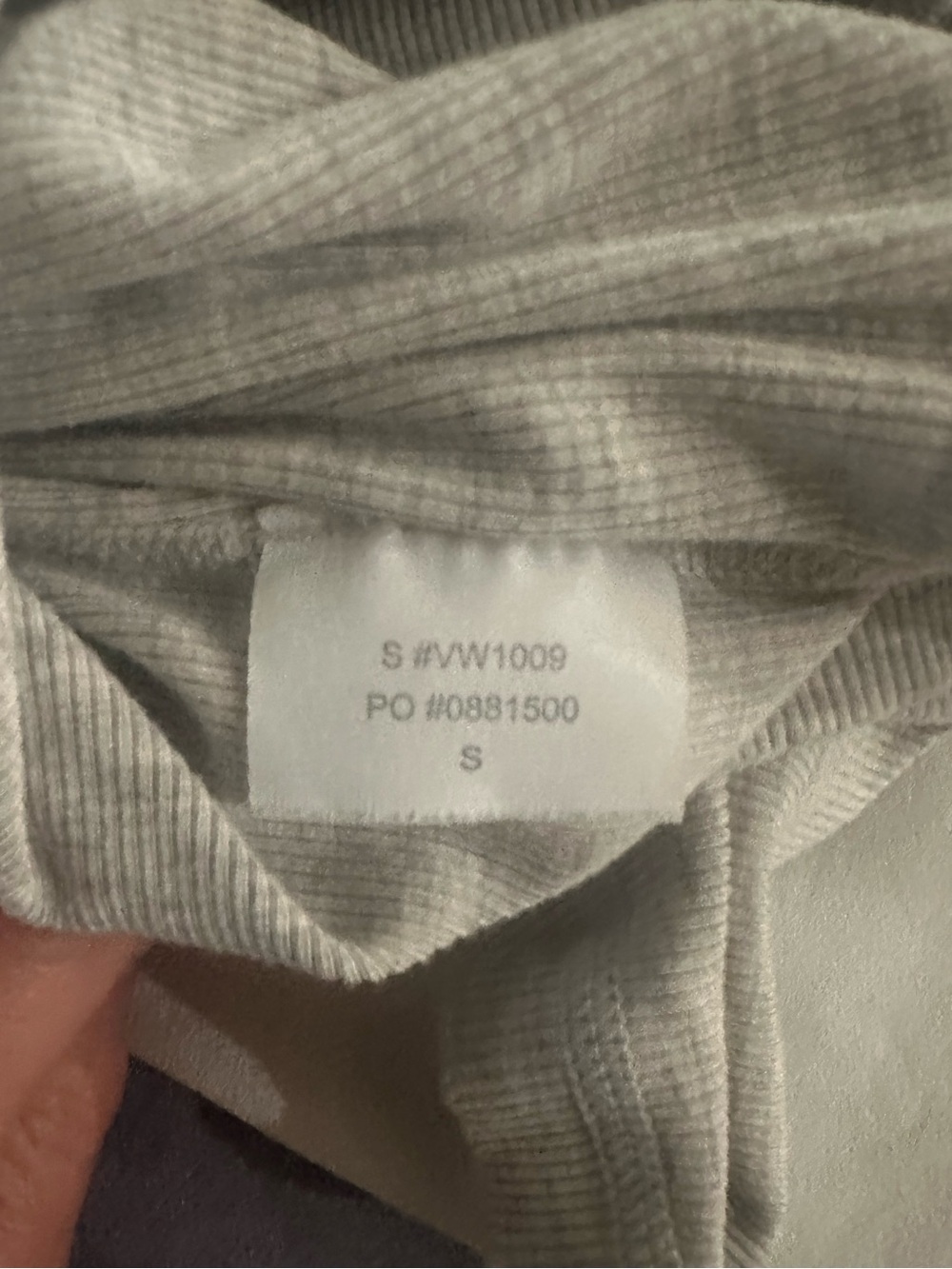 Vuori Elevation Racerback Gray Tank SZ S - Picture 6 of 6